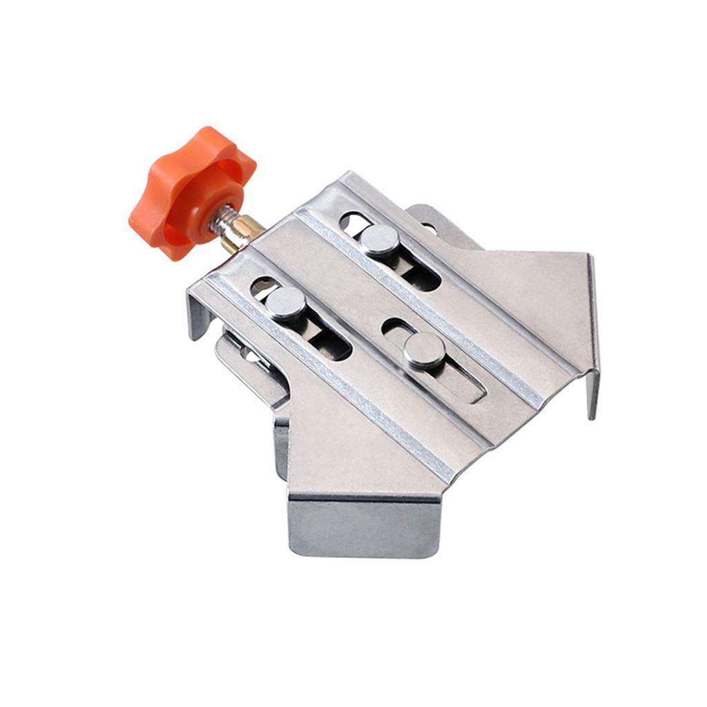 Heavy Duty 90 Angle Clamp Stainless Steel Corner Clamp 2 Type for Accurate Woodworking Strong Grip Effortless Operation