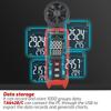 TA642C Digital Anemometer LCD Backlight Display Measuring Air Flow Speed Wind Temperature Handheld Wind Speed Meter