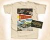 Camiseta Thunderbirds Camiseta Póster Vintage Camisa Natural tallas S - 5XL