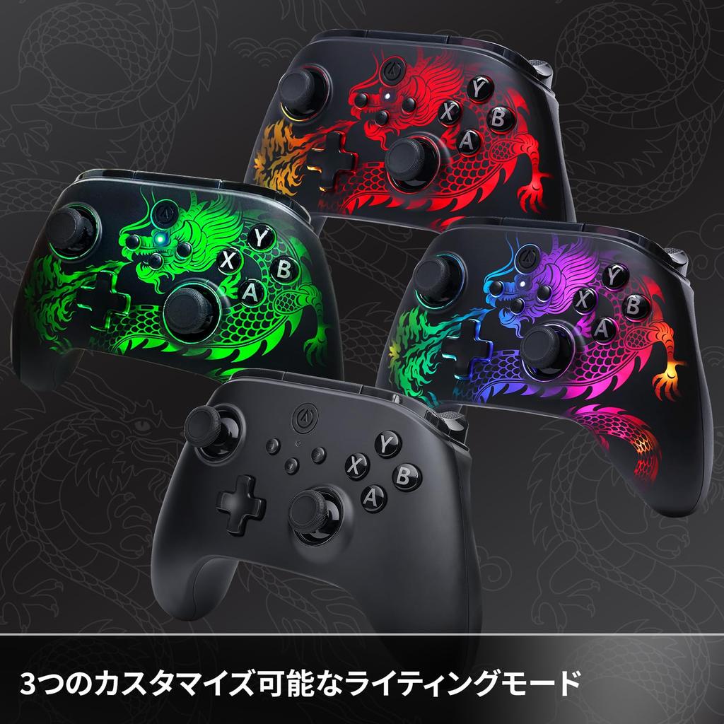 PowerA Battle Dragon Advanced Wireless Controller Rumecto for PC and Cloud Gaming 2-Year Warranty