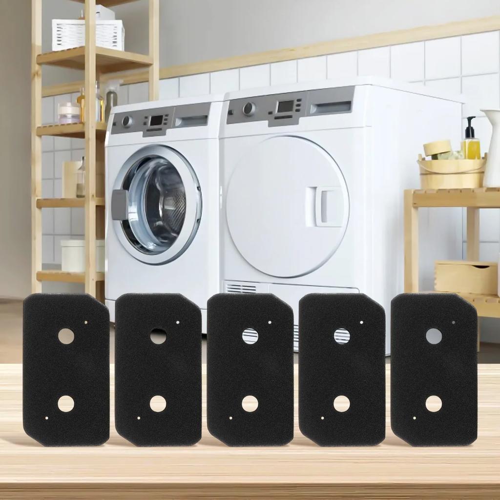 Compatible Foam Filter Kit for Bosch and For Siemens Washer Dryers Includes 5 Filters for Efficient Maintenance