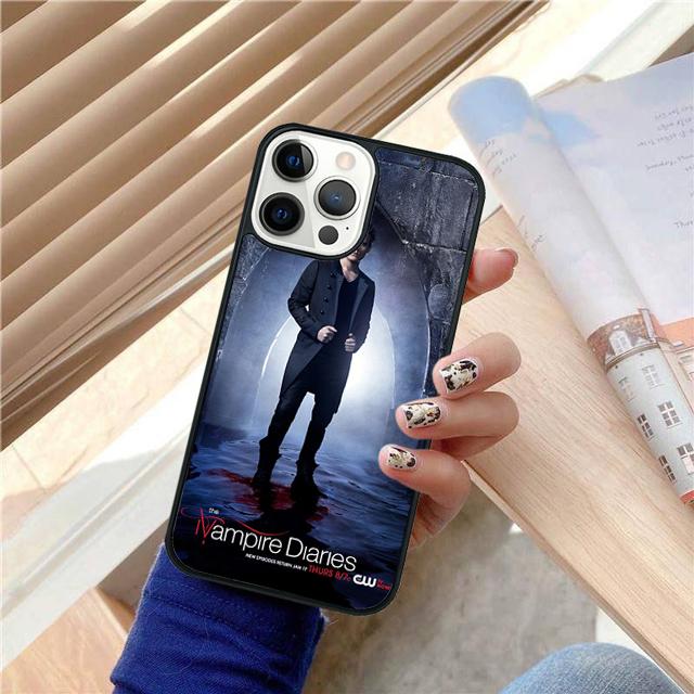 Vampire Diaries Stefan Salvatore Handyhülle Cover Für iPhone 17 Air 16 15 14 11 13 Pro Max 12 Plus Max Hülle Coque