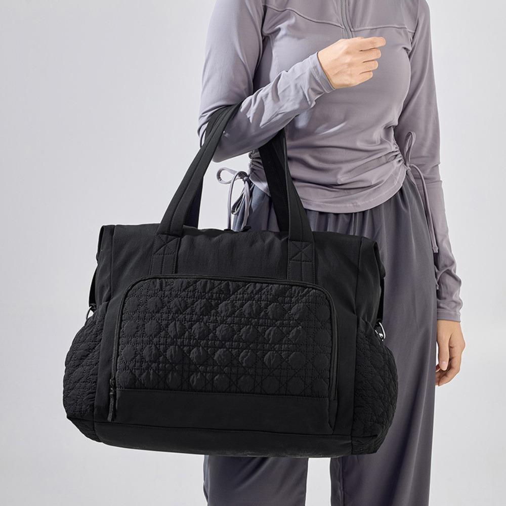 Large Capacity Mommy Bag Solid Color Nappy Bag Personalized Shoulder Bag  Women