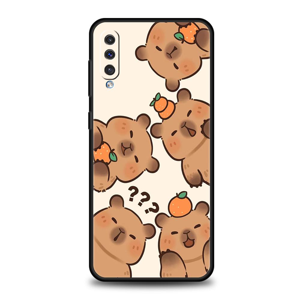 

Мультяшный чехол-капибара для Samsung Galaxy A24 A13 A53 A73 A33 A22 A12 A02 A03 A05 A70 A50 A10 A20 5G Силиконовый чехол-бампер Samsung A53 5G