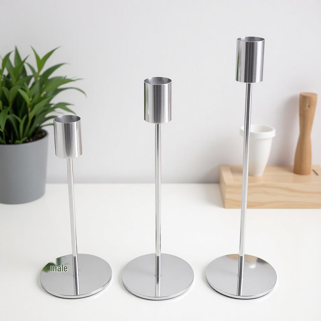 European Style Nordic Metal Candle Holder for Parties and Hotels