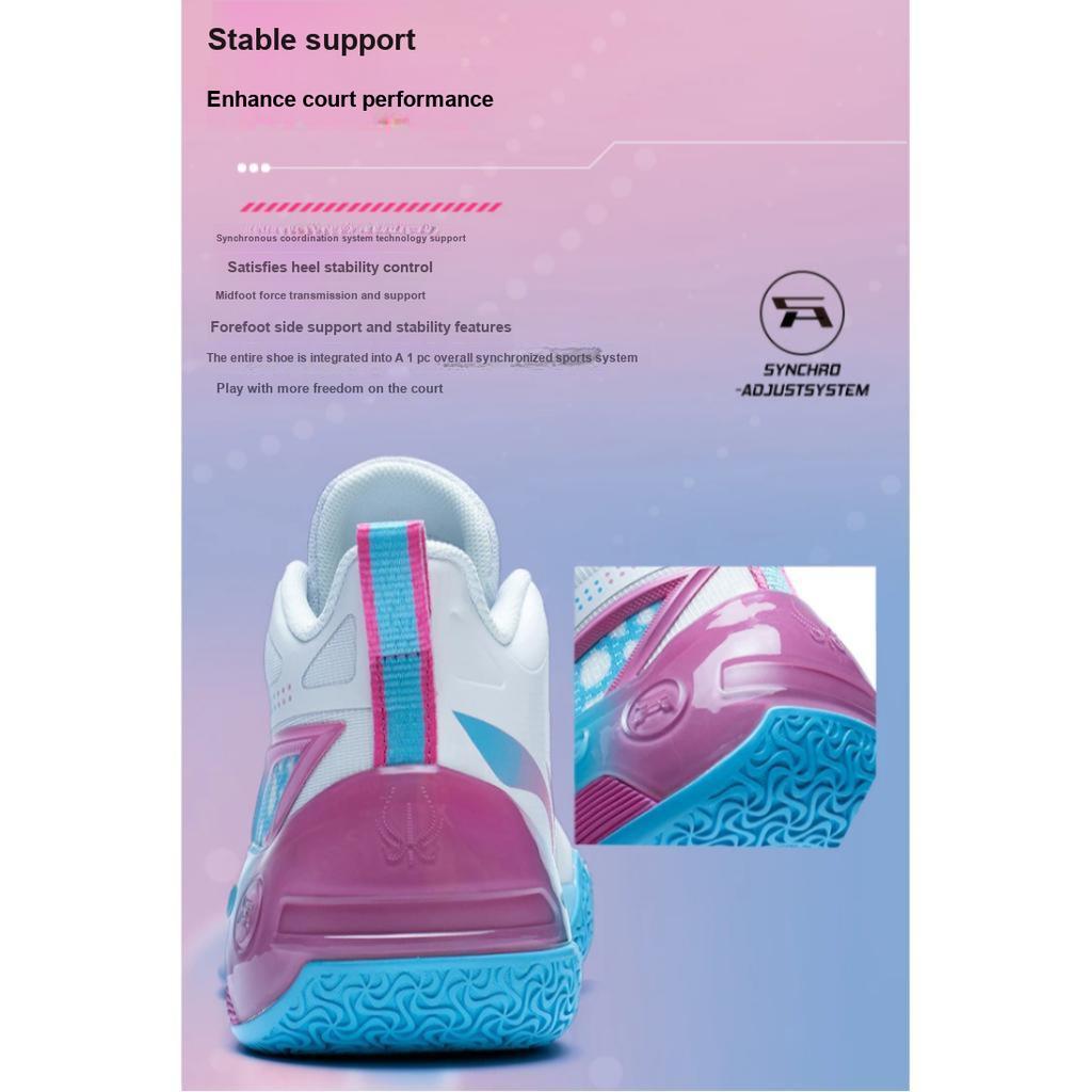 Li Ning Youth Yu Shuai 16 Mid Basketball Shoes Kids Basketball Shoes White YKBT012-1