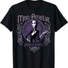 Addams Family Morticia Addams Cara Mia Portrait Logo T-Shirt