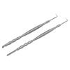 2pcs Eyelash Lift Tool Bamboo Joint Shape Handle Double Head Lash Perm Tool with Comb for Perming Eyelashes