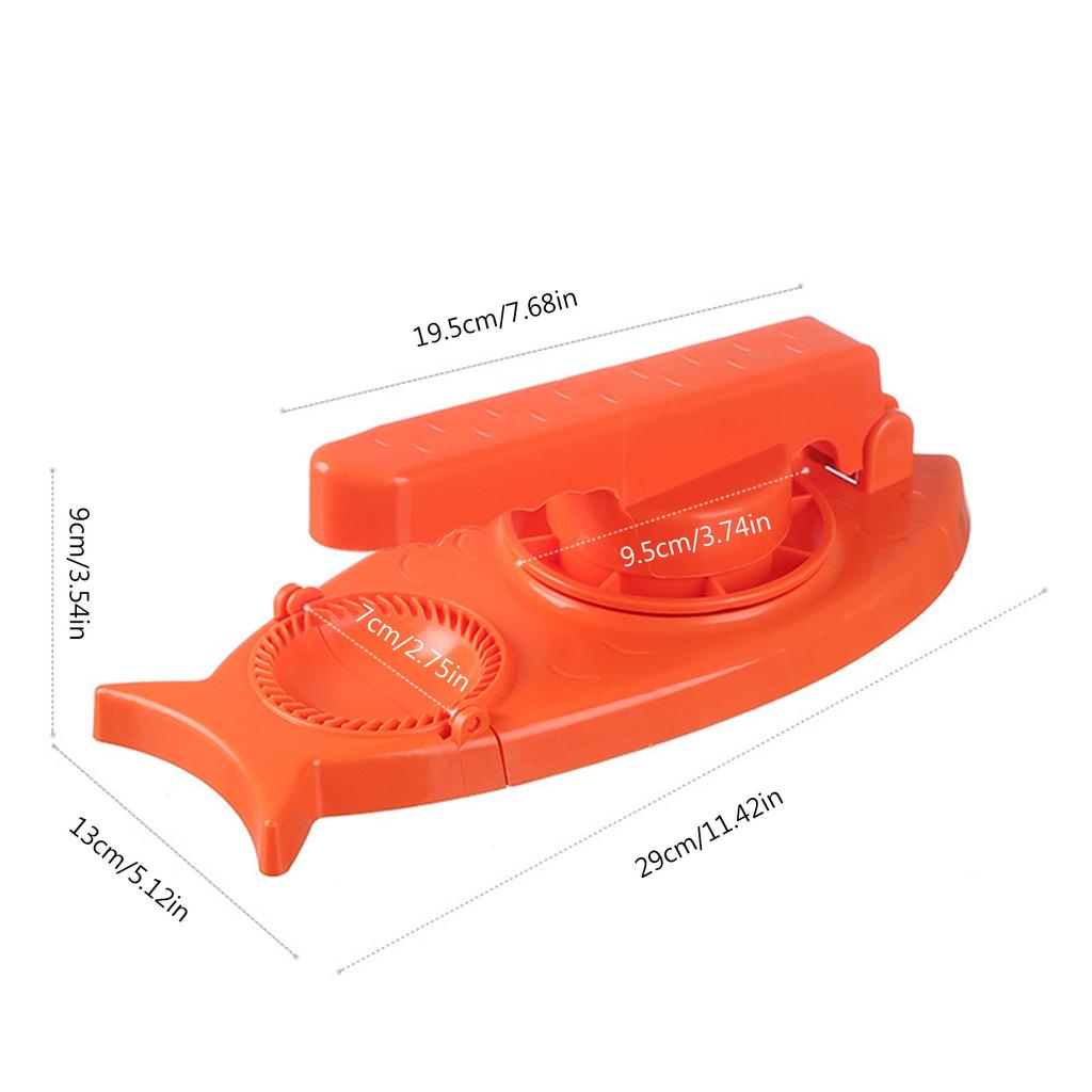 Convenient Plastic Dough Presser Kitchen Tool Dumpling Pie Ravioli Mould Cooking Pastry Tool Dumpling Maker for Kitchen