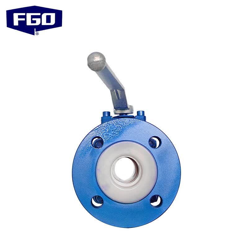 FGO PTFE Lined Flange Ball Valve