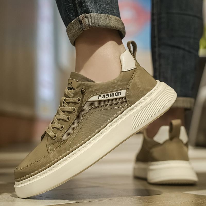 High-quality Ice Silk Cloth Shoes, Free Canvas Board Shoes 22 Spring and Summer New Lightweight Breathable Soft-soled Casual Shoes