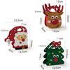 Cute Christmas Fruit Packaging Box Thicked Xmas Eve Packaging Bag Christmas Gift Bag  Gift Wrap