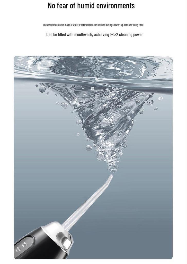 Portable Electric Water Flosser for Dental Care with USB Charging