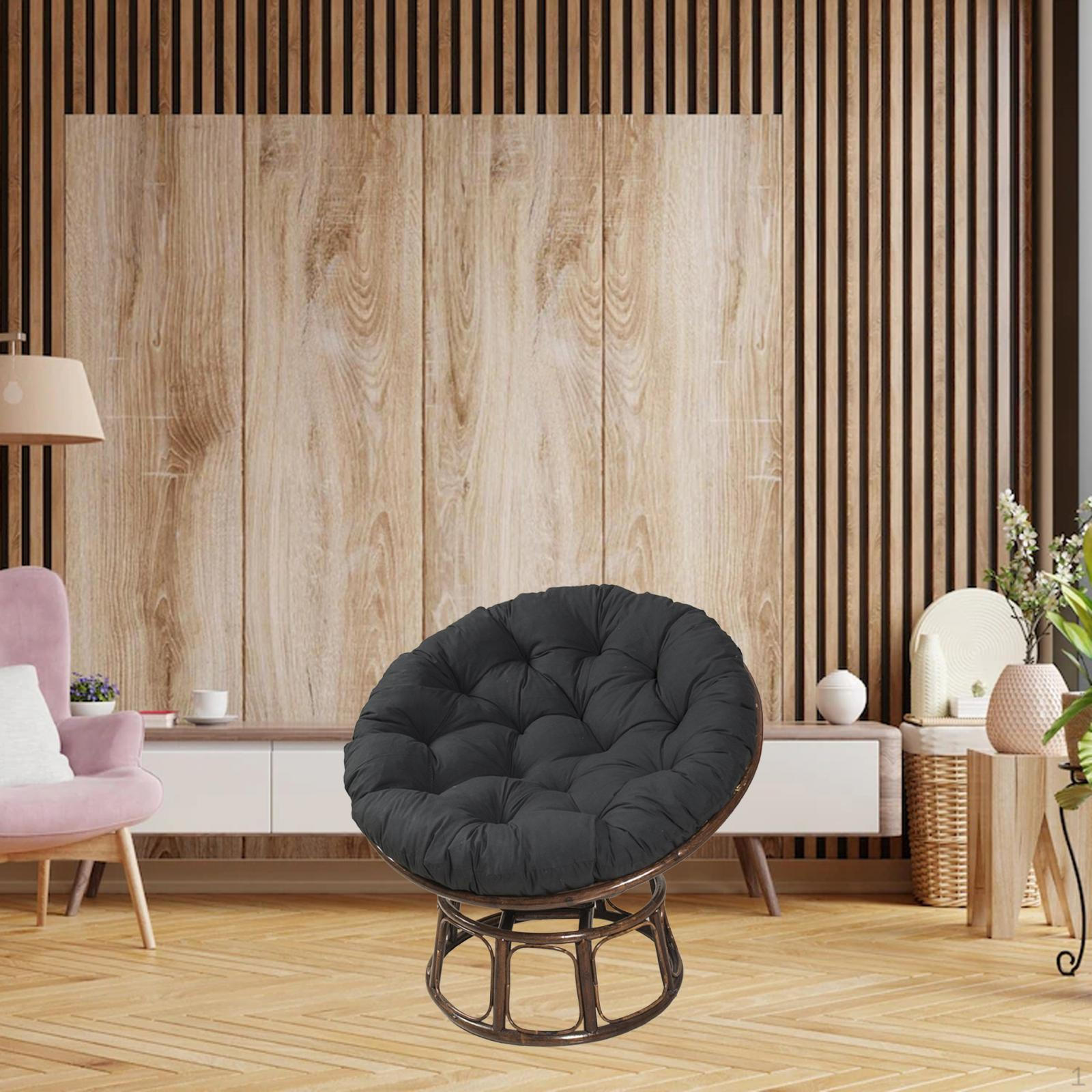 Подушка для стула подвесная подушка садовый коврик качели для качания чёрный 1598₽