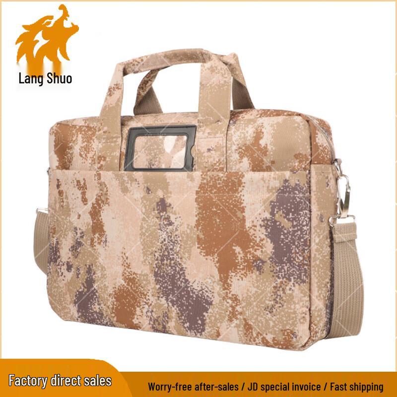 

Langshuo Camouflage Laptop Briefcase
