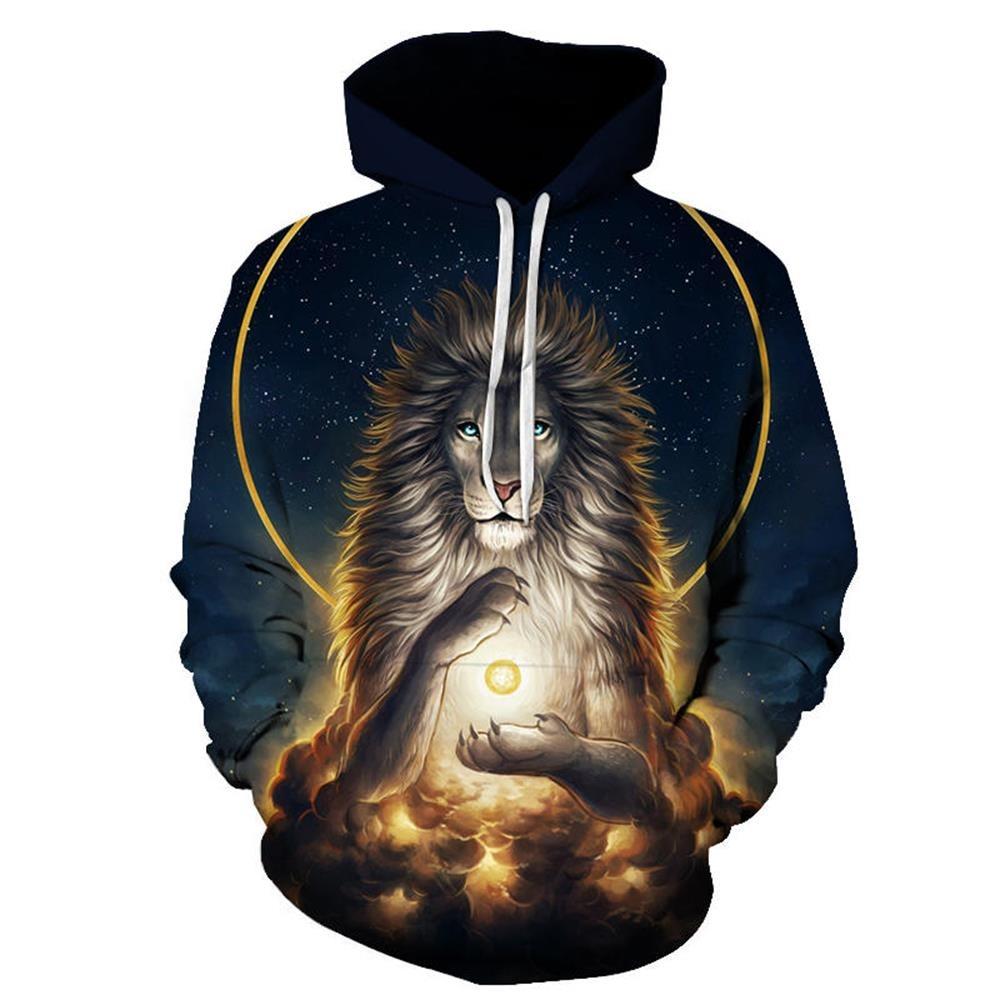 2023 Nuovo Amore Caccia al Cinghiale Stampa 3D Felpa con Cappuccio Oversize da Uomo Animali Unisex Street Casual Abbigliamento Sportivo