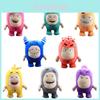 Adorável Pelúcia Oddbods 23cm Brinquedo Macio e Aconchegante Newt Bubbles Pogo Zee Jeff Fuse Slick Boneca