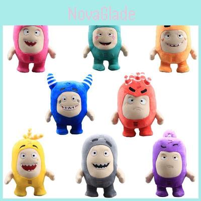 Adorable Oddbods 23cm Plush Soft Cuddly Toy Newt Bubbles Pogo Zee Jeff Fuse Slick Doll