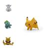 Exquisite 4cm Pokemon Charakter Anime Action Spielfigur Modell mit Glumanda Knogga Bisasam