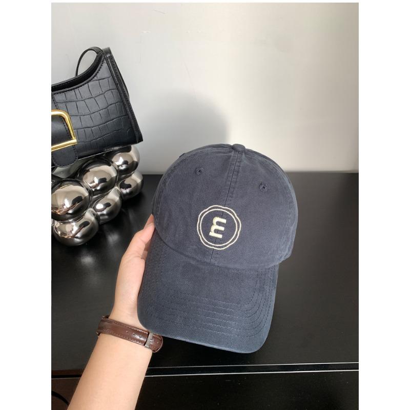 Retro embroidered letter baseball cap men's and women's sunshade simple personality street leisure cap