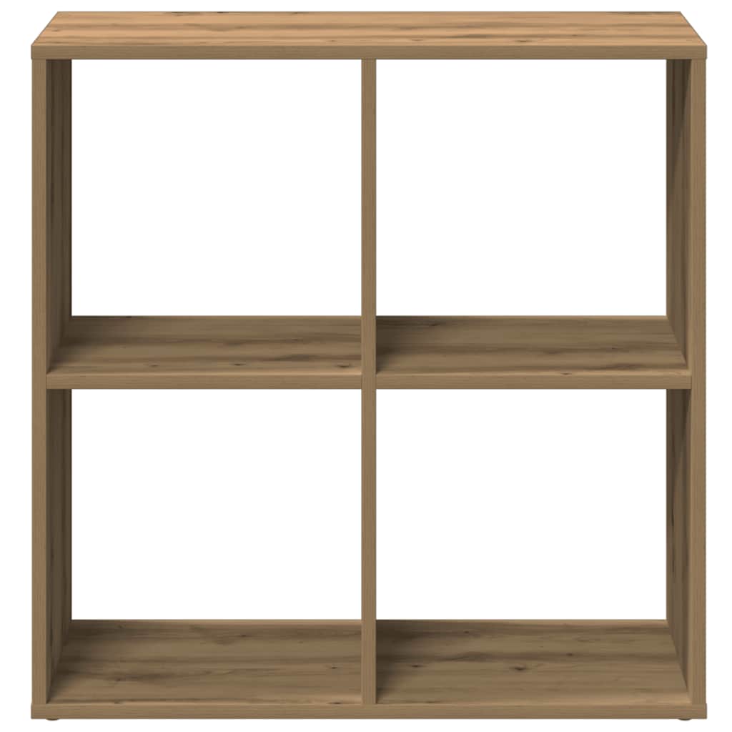 Room Divider Bookshelf Artisan Oak 69.5 x 29 x 69.5 cm