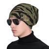 Tiger Stripe Camouflage Military Camo Slouchy Beanie Hats for Men Women Autumn Winter Warm Knit Hat Bonnet Cap Skullies Beanies