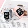 Popular YI Button-Style Fashion Trend Electronic Watch for Primary & Middle School Students - Sports & Casual Expression Watch
