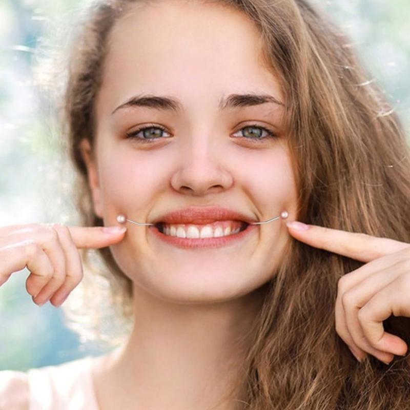 Dimple Trainer Smile Face Trainer Dimple Maker Easy To Wear Smile Dimple Trainer Body Jewelry Accessory for Woman Man