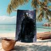 1Pc Friday 13Th Horror Beach Towel Microfiber Beach Towel Thin Absorbent For Beach Swimming Yoga Bath Sports 0917168
