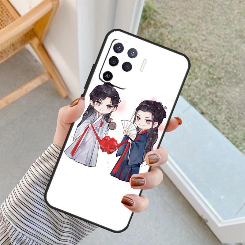 

WORD OF HONOR Chibi Case For Oppo A18 A78 A98 A38 A58 A60 A80 A40 A96 A76 A16 A94 A74 A54 A15 A17 A57 A77 A5 Pro OPPO A57s