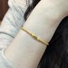 Transfer Koi Handornamente Goldperle Kleiner Fisch Armband für Damen 2024 Neuer Stil Goldperle Perlen Glücksbringer Armband Heißer Verkauf