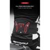 Motorcycle Waist Protector Brace Anti-Fall Motorcycle Protective Gear Comfortable Breathable Off-Road Waist Kidney Support Belt