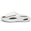 Kelme Sandalen, Mode-Flip-Flops, Hausschuhe, Duschsandalen, Sportsandalen, Leichtgewicht, Stoßdämpfend, Gepolstert, Strandsandalen (Weiß, 27,5cm)