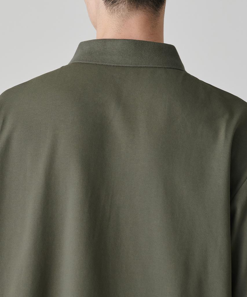 MUSINSA STANDARD [Cooltandard] Relaxed Fit Pique Polo Shirt [Khaki Gray]