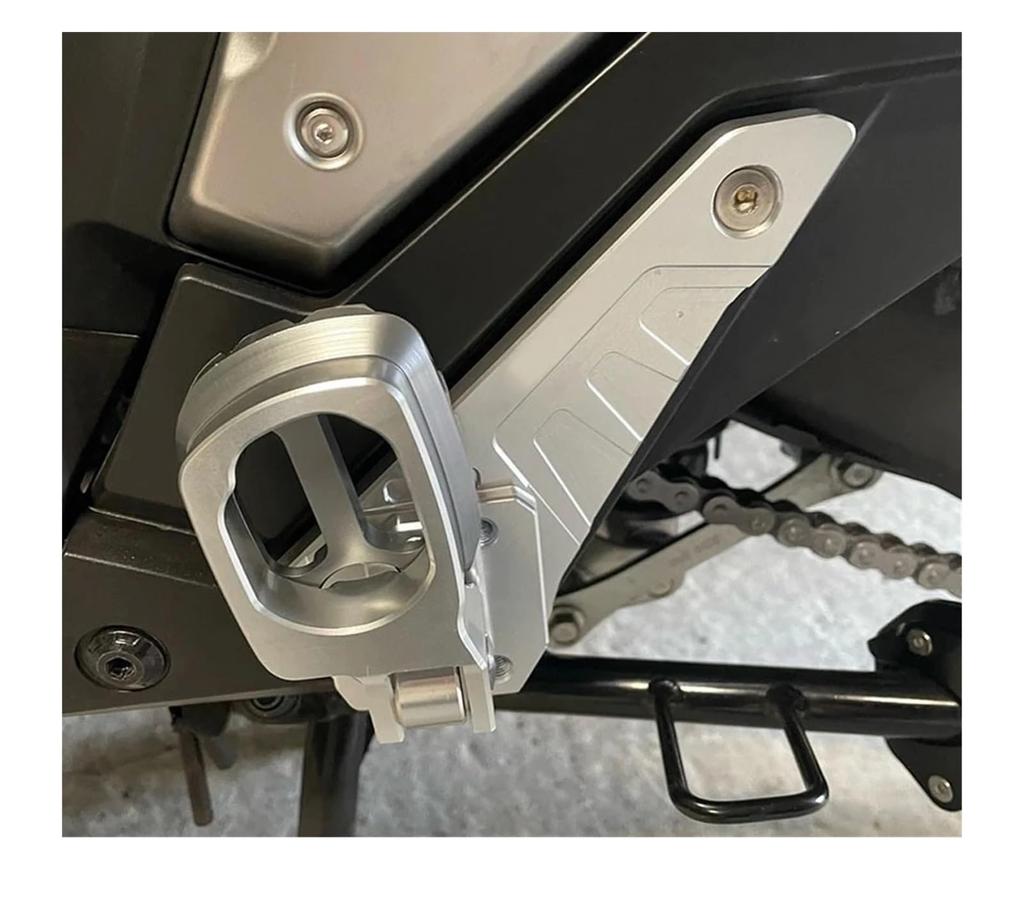 X-ADV 750 2025-2026 Motorcycle Accessories Foot Pegs Pedals Passenger Rearsets Rear Foot Stand Folding Foot Rest X-ADV750(Gray)