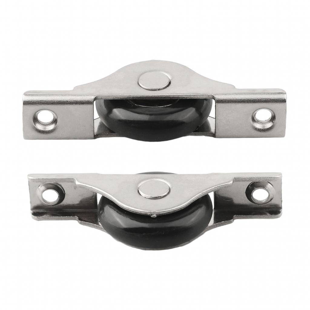 Pack of 4 Lightweight Sliding Door Wheels Compatible with For Cabinets