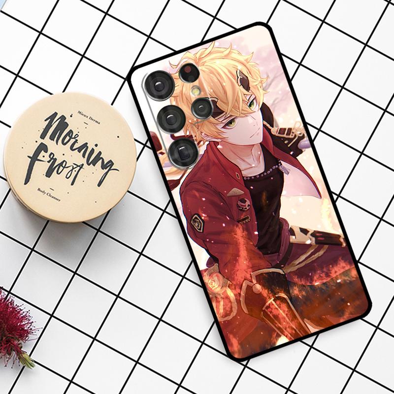 Genshin Impact ThoMa Case For Samsung Galaxy S24 FE S20 FE S21 S22 S23 S24 S25 Ultra S9 S10 S25 Plus Phone Cover