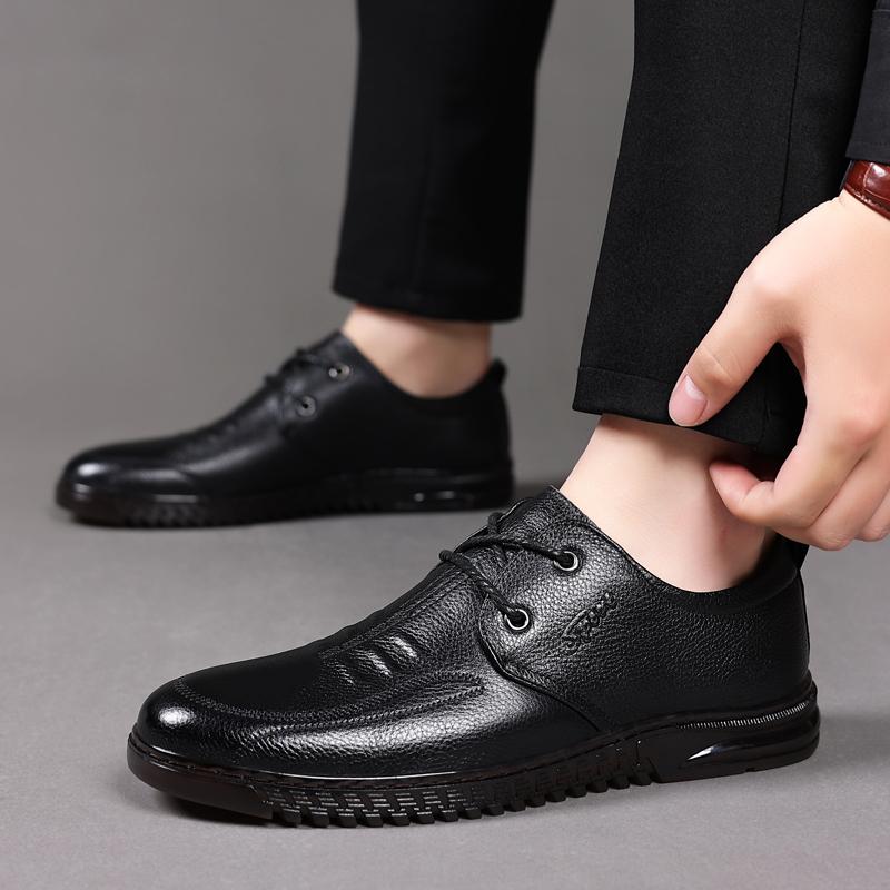 2025 Handcrafted Mens Oxford Shoes Genuine Calfskin Leather Brogue Dress Shoes Classic Business Formal Shoes Man four seasons