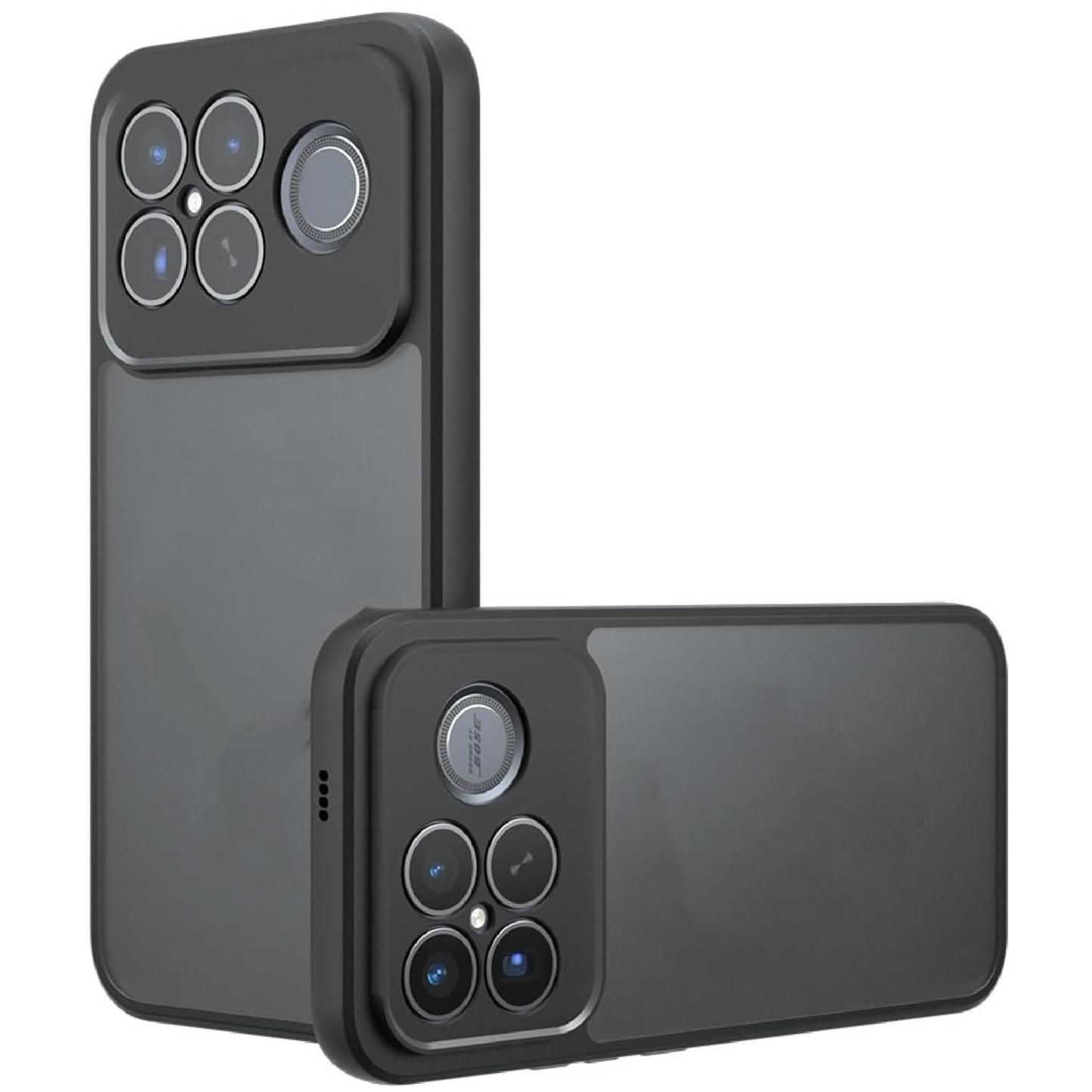 

Матовый чехол для Xiaomi Poco F8 Ultra F8 Pro Cover Противоударный Полупрозрачный Приятный на ощупь Жесткая задняя панель Рамка Fundas POCO F8 Ultra чёрный