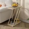 Metal Coffee Table Luxury Modern Removable End Tables Simple Narrow Shelves Organizers Home Living Room Bedroom Furnitures