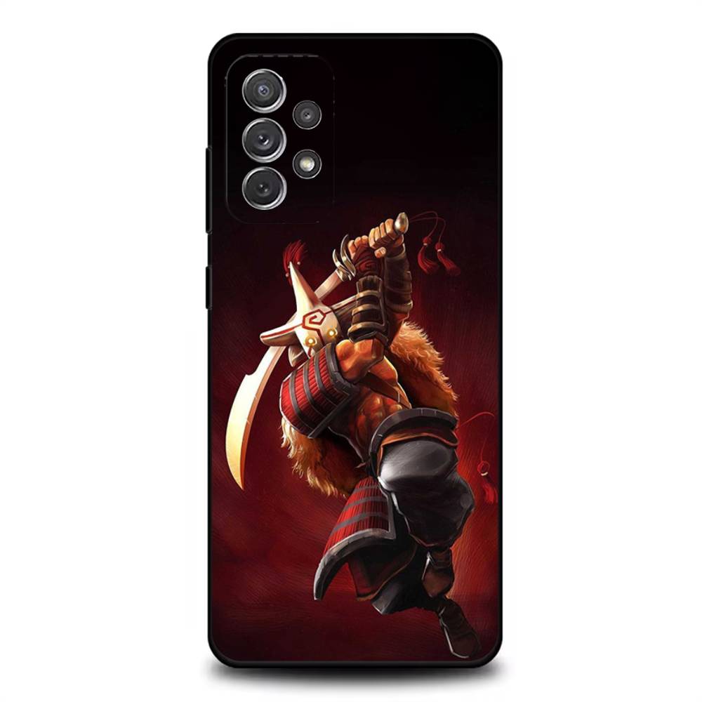 

D-Dota 2 Крутой Чехол Для Телефона Для Samsung S25,S24,S21,S22,S23,S30,Ultra,S20,Plus,Fe,Lite,Note,10,9,5G Черный Чехол Samsung S24