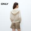 ONLY Women's Thin Knit Long Sleeve Hooded Cardigan