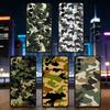 F-Fashion C-Camouflage Phone Case Black Silicone Soft For Samsung S25,S24,S21,S22,S23,S30,Ultra,S20,Plus,Fe,Lite