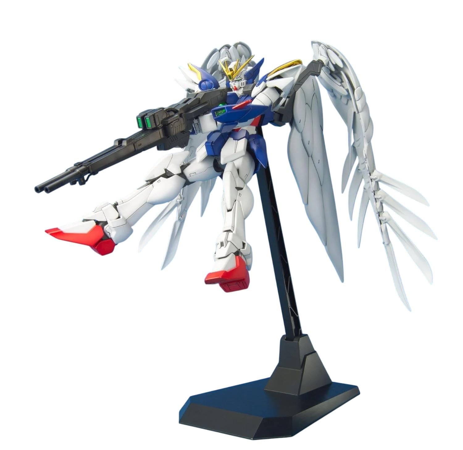 

MG New Mobile Report Gundam Wing Wing Gundam Zero Custom (Endless Waltz Version) 1/100 Scale Pre-Colored Plastic Model