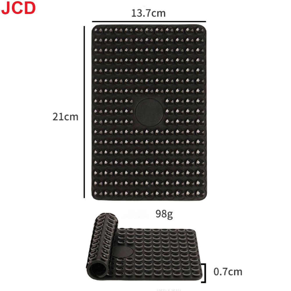 

1pc Silicone Suction Pad Double Sided For Tablet PC Fixture Suction Cup Backed Adhesive Silicone Rubber Sucker Pad For Fixing чёрный