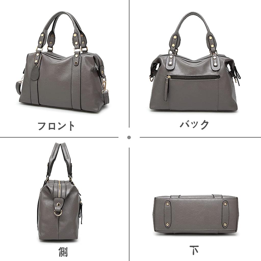 Mini Boston Shoulder Crossbody Tote Large Will Not Lose Its Date [PORRASSO] Bag, Women's Handbag, Bag, 2-way, Stylish, Bag, Bag, Formal, Capacity,