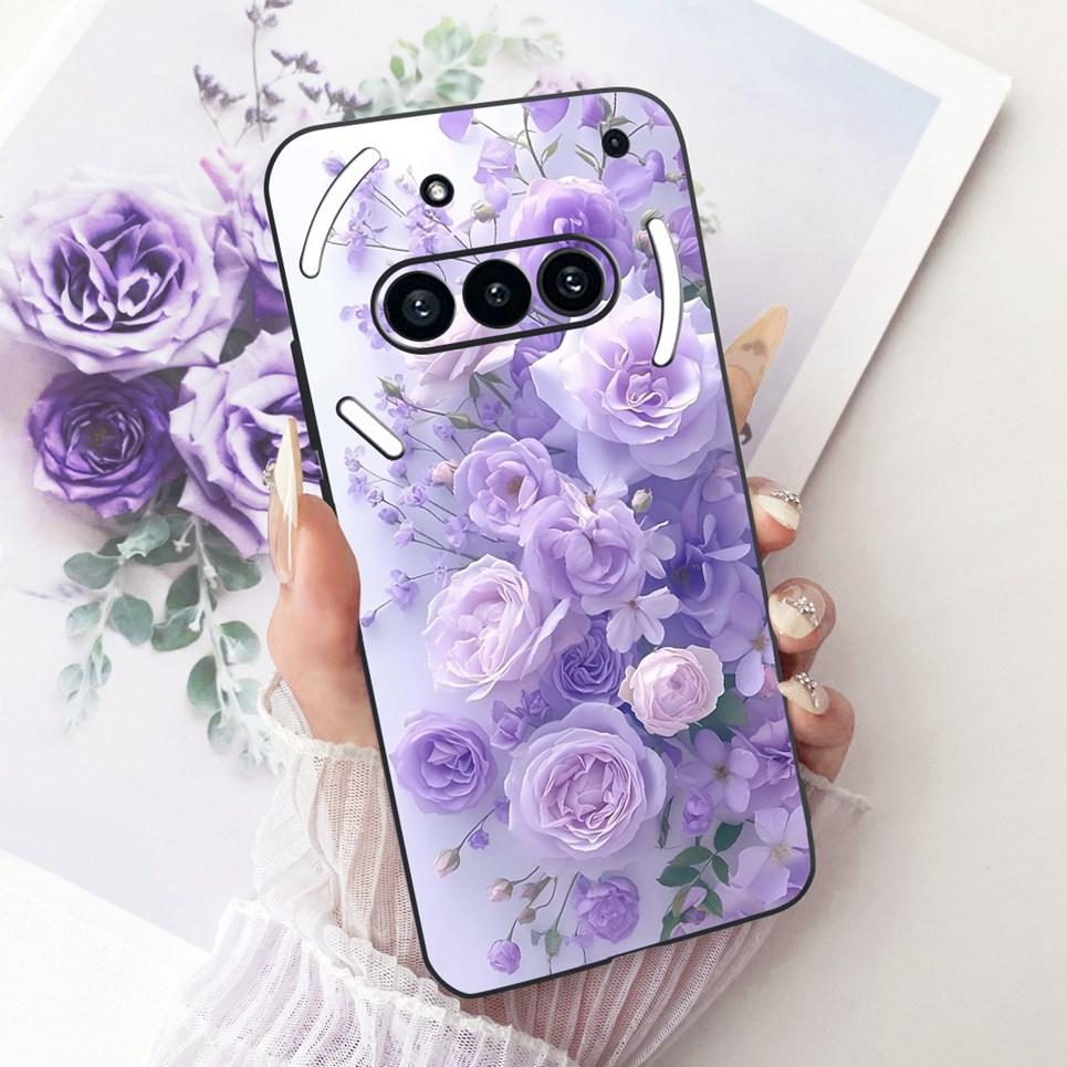 Luxury Flower Butterfly Bow Pattern Casing For Nothing Phone 3 3a Back Cover Clear Soft Silicone Phone Case For Nothing A059
