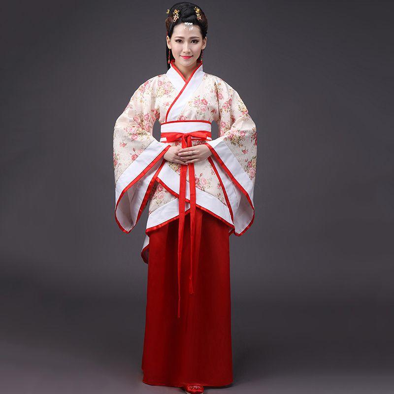 Traditional Chinese Ancient Costume Woman Tang Dynasty Dress Fairy Cosplay Hanfu