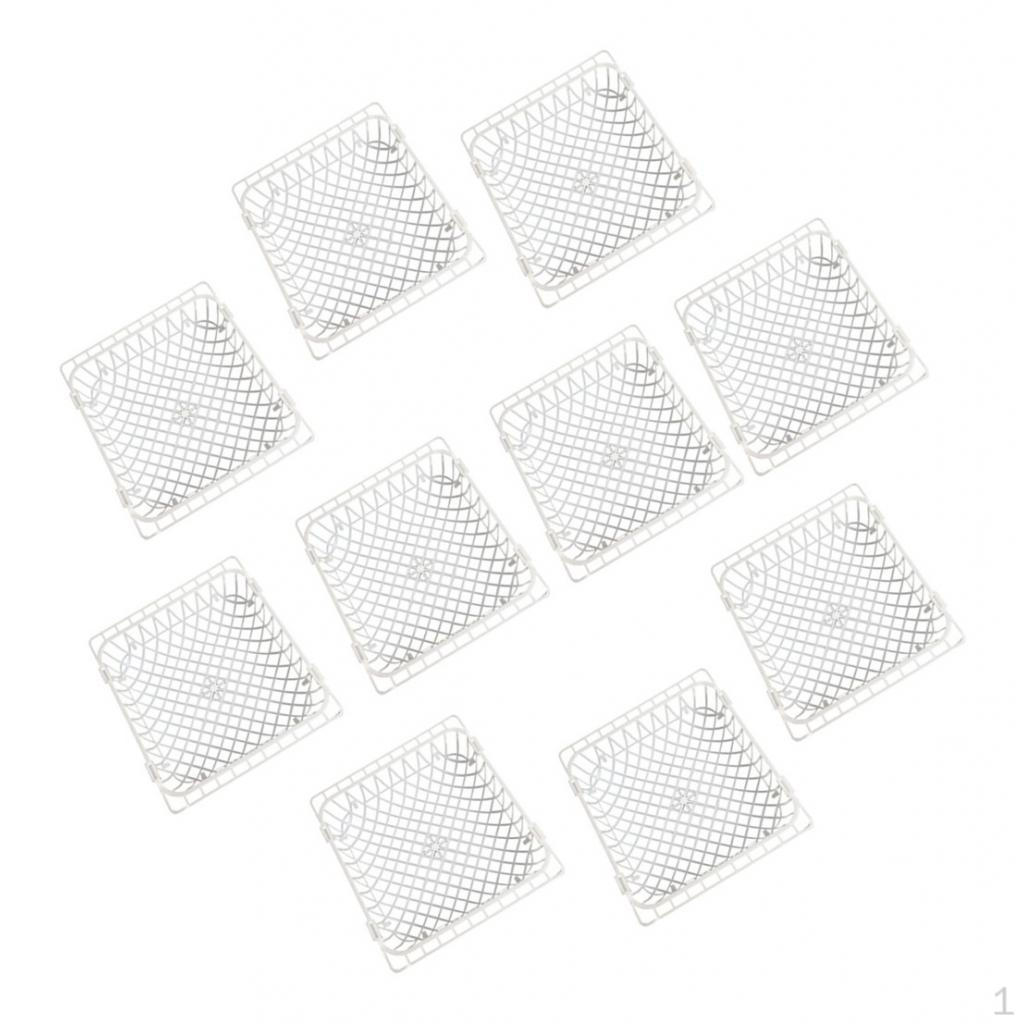10 Pcs Pigeon Bird Plastic Hollow Hanging Cage Nest, Eggs Hatching Tool