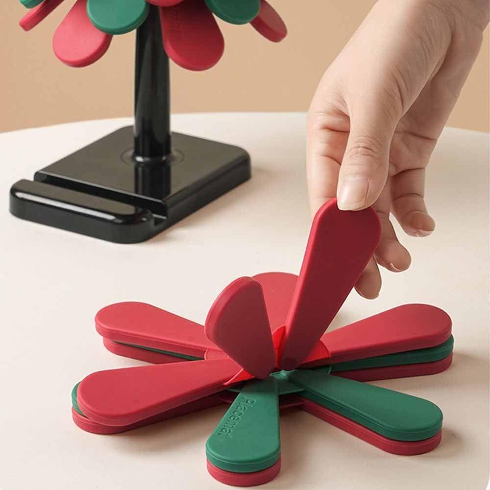 Hitzebeständige Silikon-Isolierunterlage Rutschfeste Wärmeisolierunterlage Feiertagsdekoration